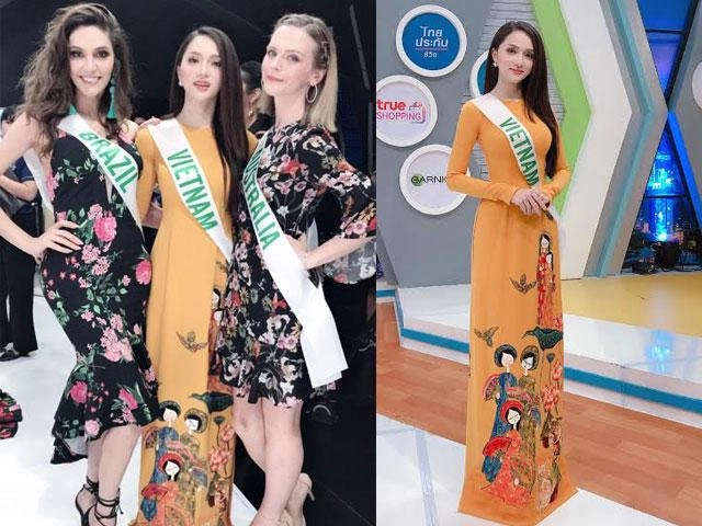 Hương giang idol khiến siêu mẫu hàng đầu thái lan phải khen ngợi - 9