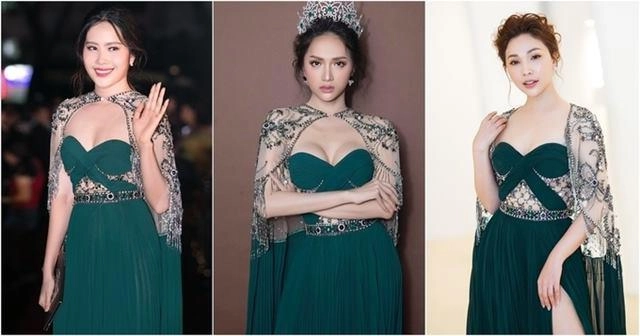 Hương giang mỹ nhân đụng hàng nhiều nhất showbiz việt nhưng đối thủ đều phải lép vế - 2