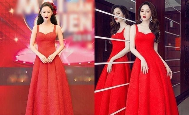 Hương giang mỹ nhân đụng hàng nhiều nhất showbiz việt nhưng đối thủ đều phải lép vế - 7