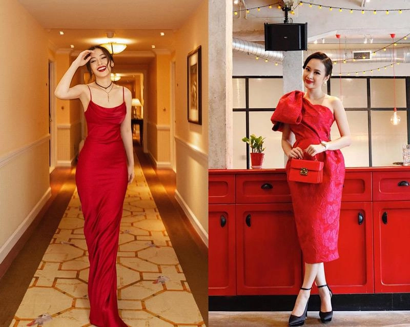 Khoe đùi trắng nõn nà angela phương trinh đánh bại chi pu khi đụng váy - 7