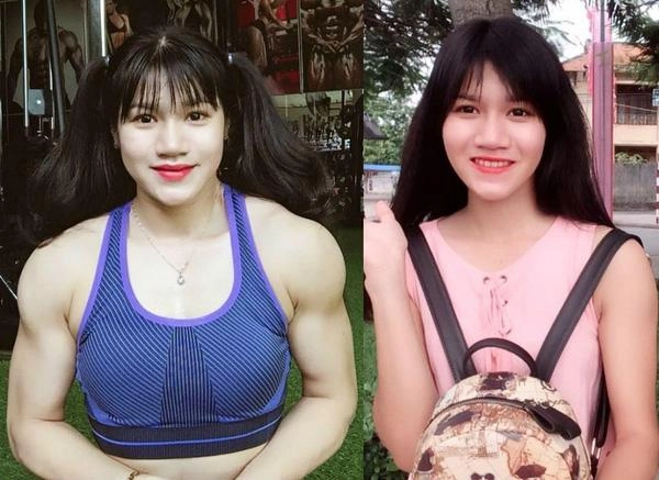 Không phải photoshop cô gái đồng nai này có body lực điền chàng trai nào cũng khiếp sợ - 5