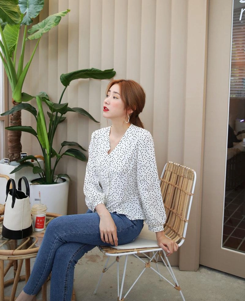 Kiểu đồ đơn giản không tốn kém mà cực đẹp bảo sao phụ nữ hàn mê tít ngày đầu thu - 6