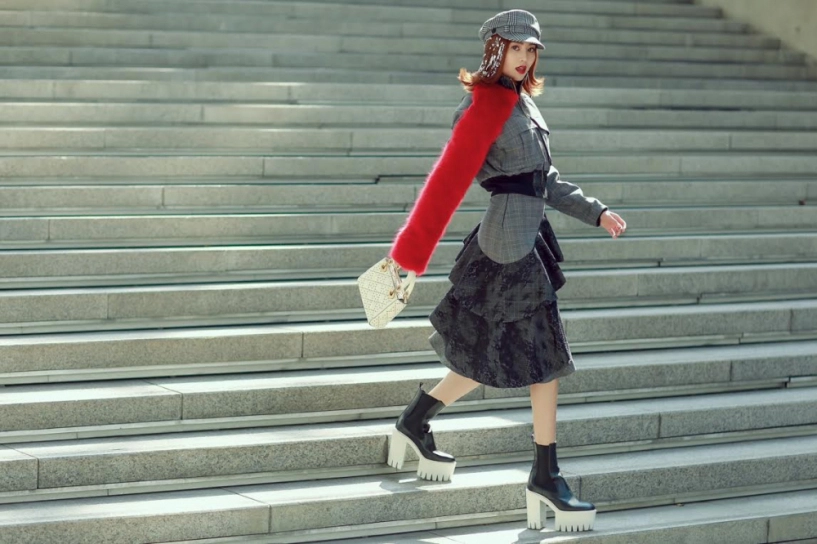 Lan ngọc jolie nguyễn mang hàng hiệu khuấy đảo seoul fashion week ngày đầu - 2