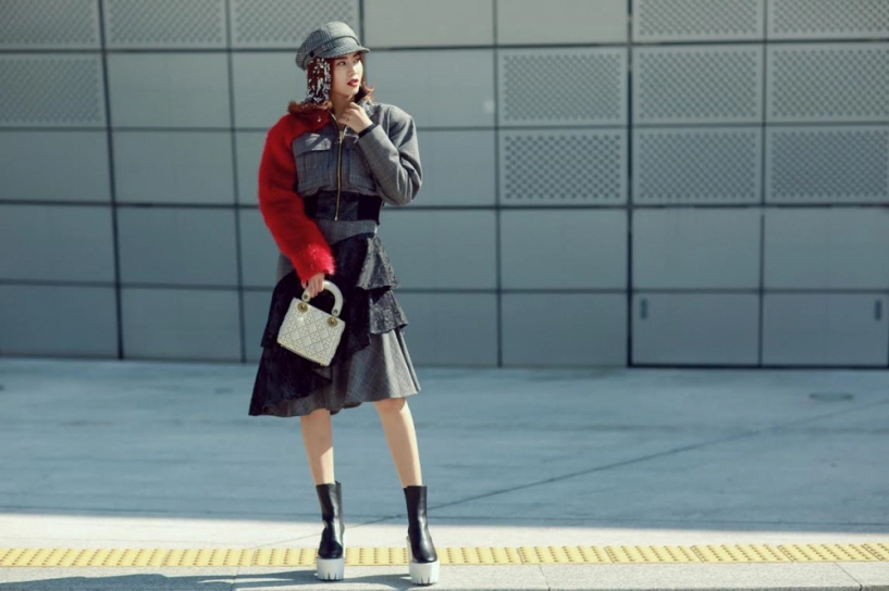 Lan ngọc jolie nguyễn mang hàng hiệu khuấy đảo seoul fashion week ngày đầu - 4