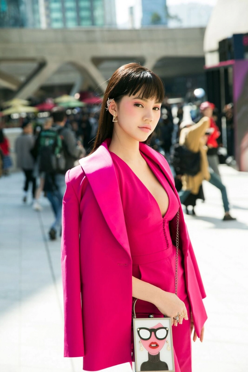 Lan ngọc jolie nguyễn mang hàng hiệu khuấy đảo seoul fashion week ngày đầu - 6