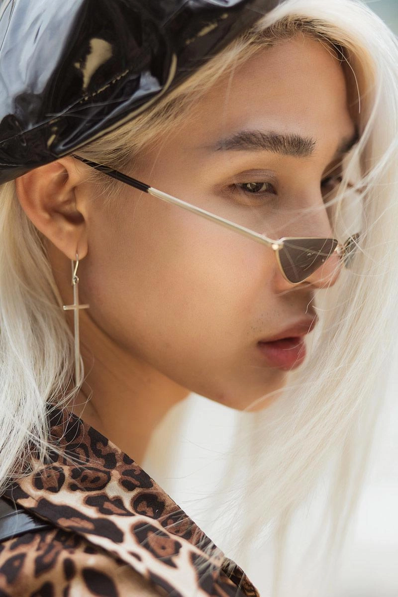 Lê thuý lê xuân tiền mid nguyễn khoe street style chất ngất tổng duyệt show thời trang - 5