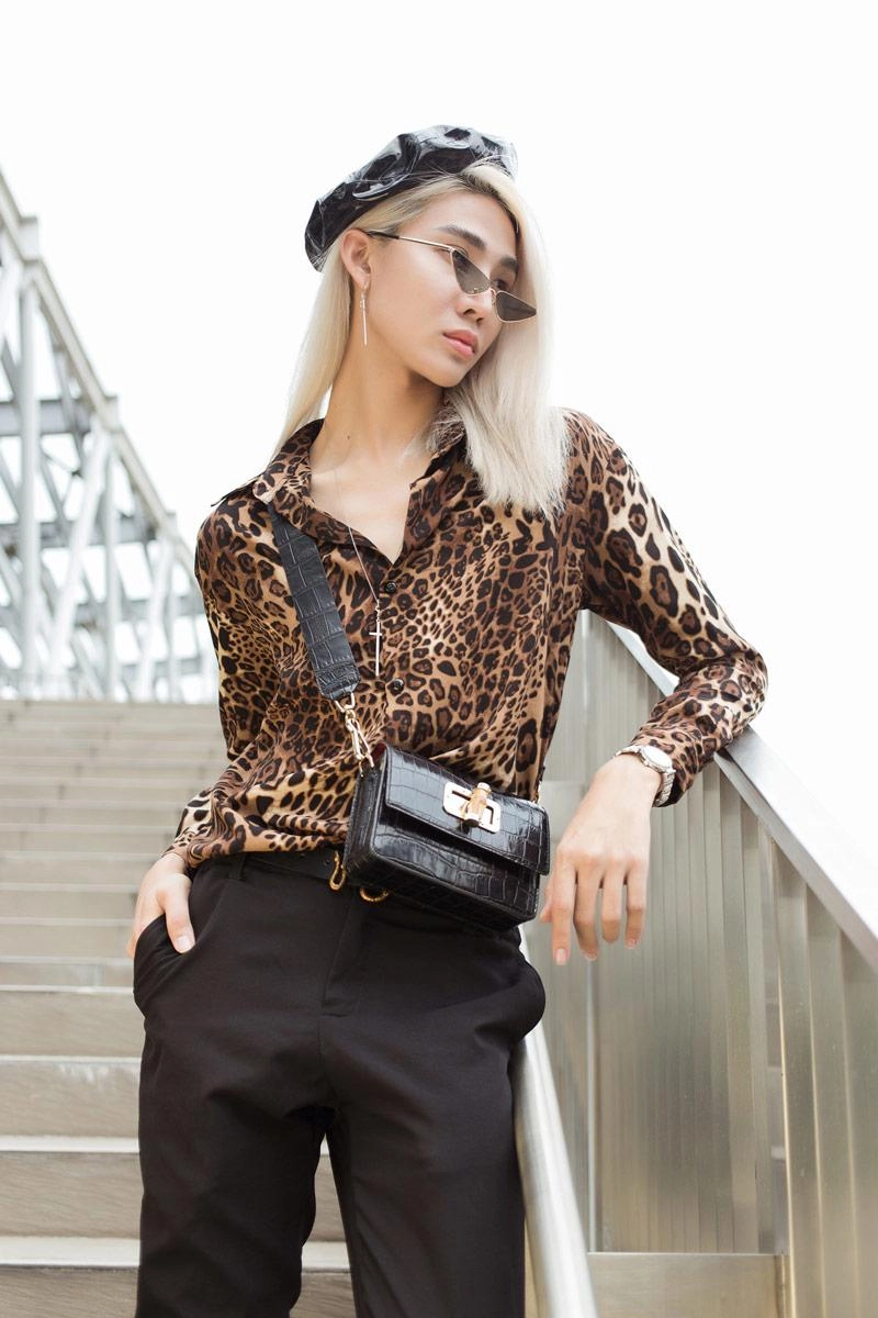 Lê thuý lê xuân tiền mid nguyễn khoe street style chất ngất tổng duyệt show thời trang - 6