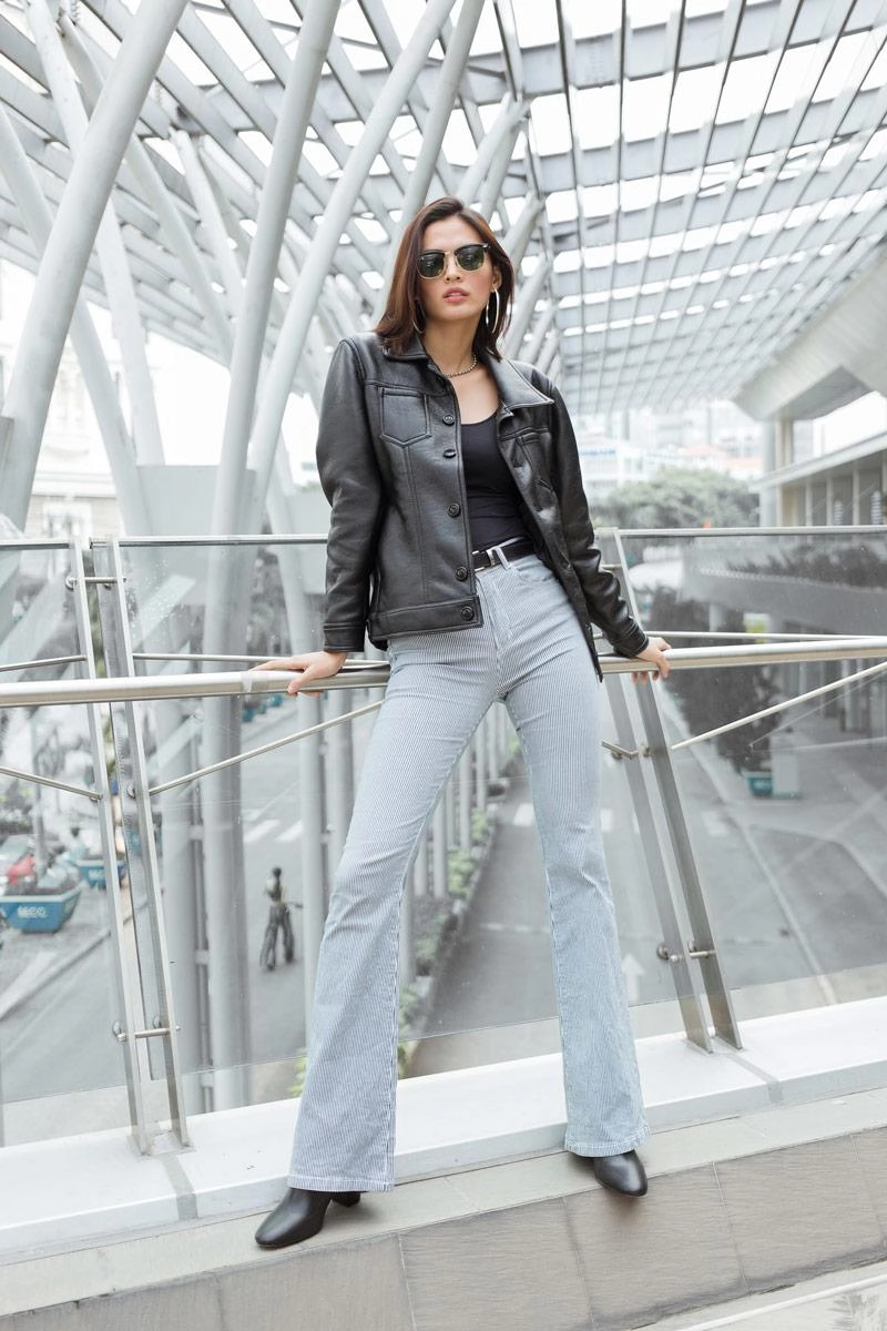 Lê thuý lê xuân tiền mid nguyễn khoe street style chất ngất tổng duyệt show thời trang - 8