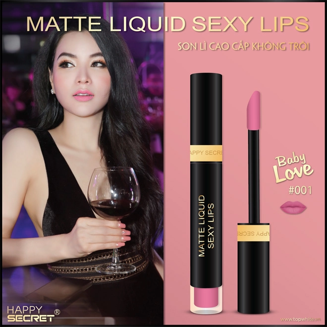 Lưu giữ cung bậc cảm xúc tình yêu với son lì không trôi matte liquid sexy lips - 2