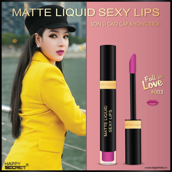 Lưu giữ cung bậc cảm xúc tình yêu với son lì không trôi matte liquid sexy lips - 3