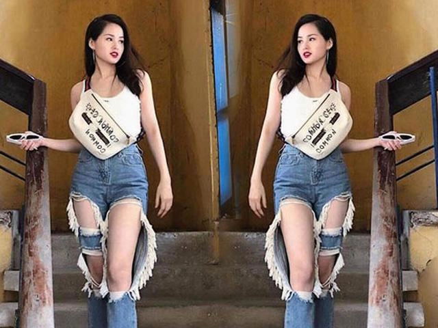 Mê mẩn diện quần rách tâm tít đích thị là nữ hoàng cái bang của vbiz - 8