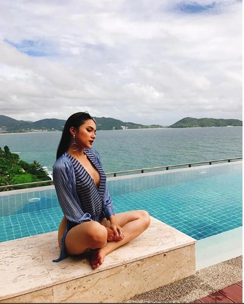 Mê mệt ngắm đường cong của hương giang trước thềm miss international queen 2018 - 5