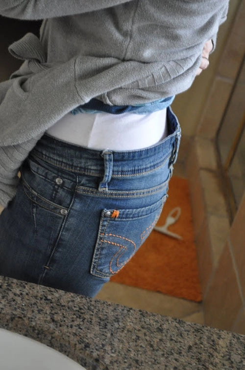 Mẹo đối phố với quần jeans bị chật và giãn rộng - 4