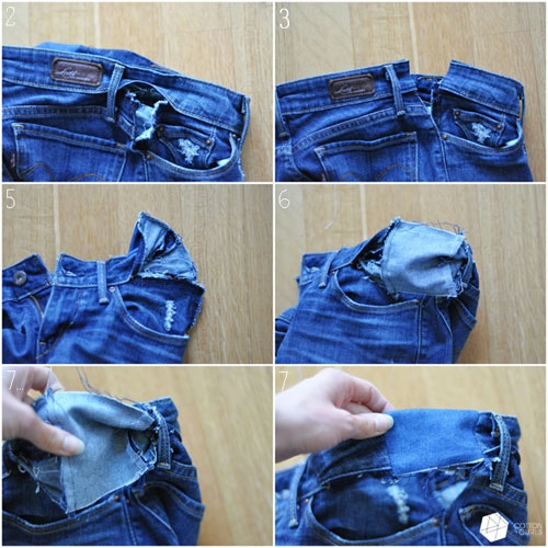 Mẹo đối phố với quần jeans bị chật và giãn rộng - 9