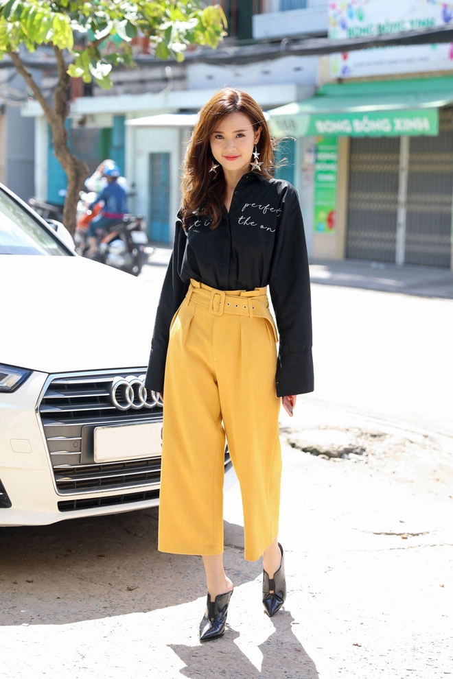 Midu trổ tài stylist khiến lan khuê khác lạ bất ngờ - 1