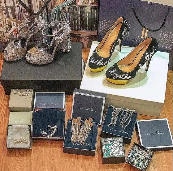 Minh hằng mua sắm cả núi đồ hiệu sẵn sàng đọ gu thời trang với thanh hằng hoàng yến - 1