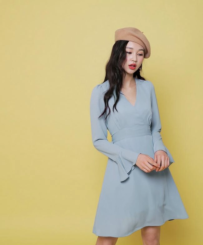Nàng ngực lép hãy học theo hà hồ mặc kiểu váy bánh bèo này - 4
