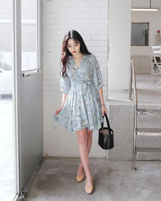 Nàng ngực lép hãy học theo hà hồ mặc kiểu váy bánh bèo này - 12