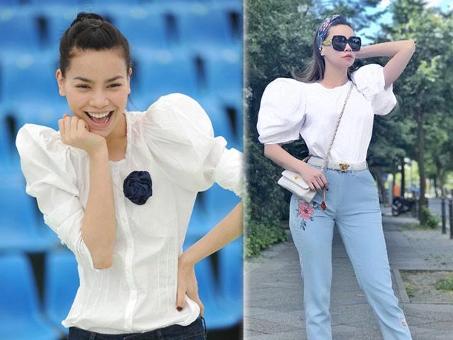 Nàng ngực lép hãy học theo hà hồ mặc kiểu váy bánh bèo này - 13