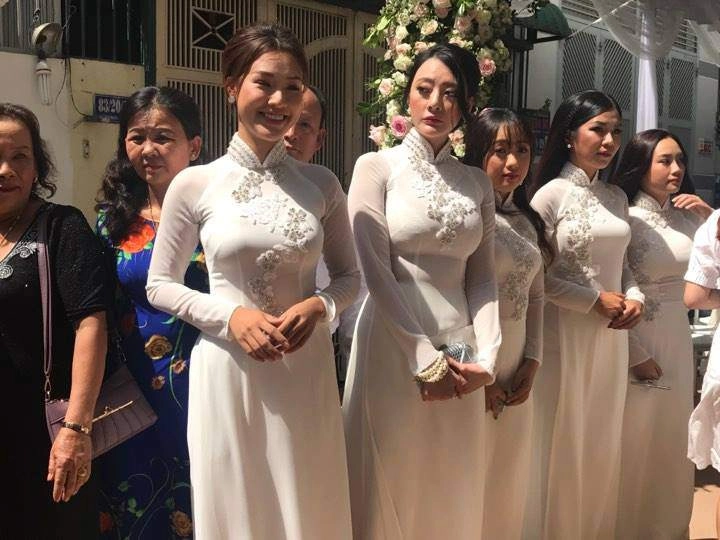 Ngạc nhiên khi nhã phương chọn áo dài ren đỏ hết sức đơn giản trong ngày về nhà chồng - 7