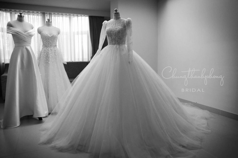 Những điều chưa tiết lộ về váy cưới nhã phương cô dâu hạnh phúc nhất là đây - 5
