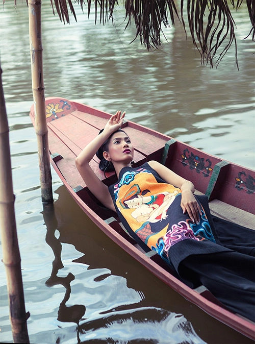 Nín thở vì bà bầu trương thị may đẹp như tranh vẽ - 3