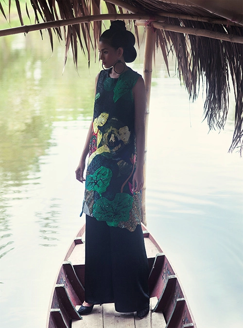 Nín thở vì bà bầu trương thị may đẹp như tranh vẽ - 4