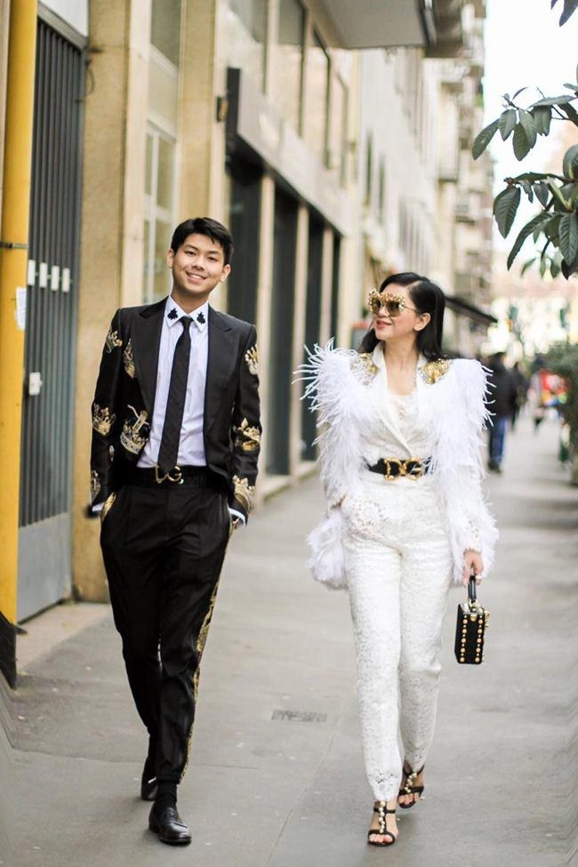 Phong cách sang trọng đẳng cấp của mẹ chồng hà tăng - 6
