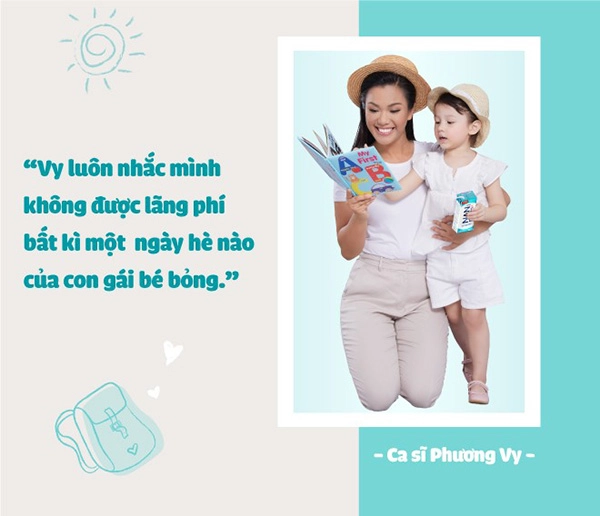 Phương vy luôn nhắc mình không được lãng phí bất cứ ngày hè nào của con - 3