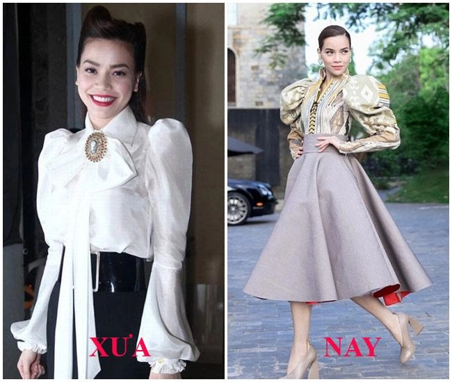 Qua bao năm hà hồ vẫn mải mê diện áo tay bồng không thấy chán - 3