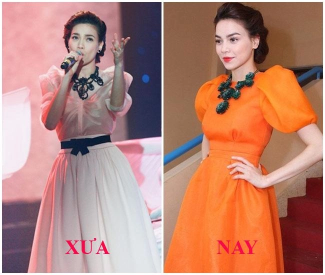Qua bao năm hà hồ vẫn mải mê diện áo tay bồng không thấy chán - 8