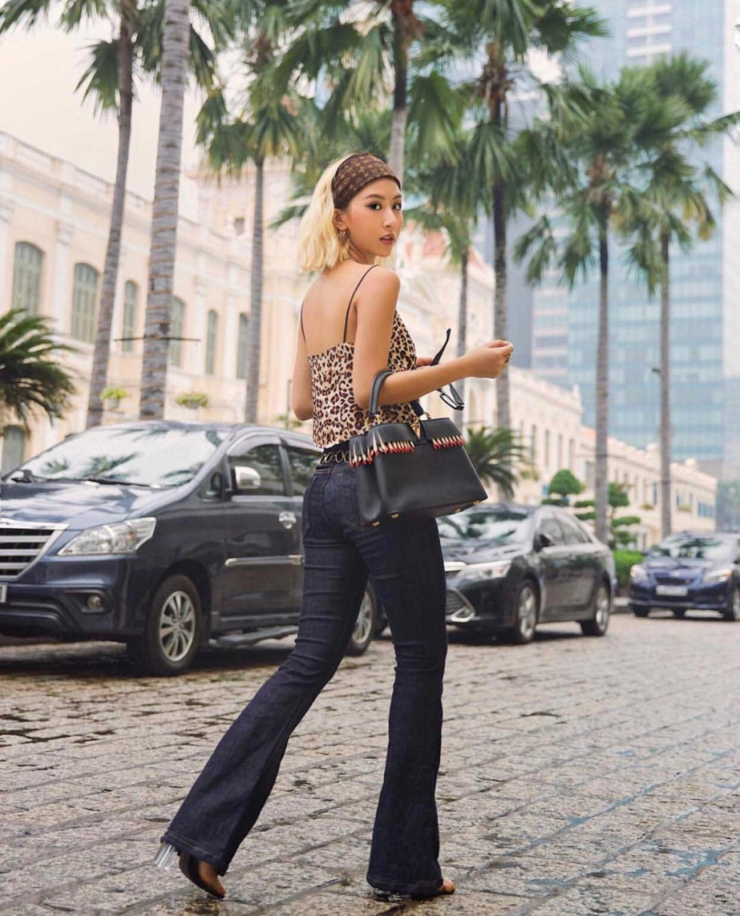 quần quét đất rất dễ bẩn nhưng hương giang ngọc trinh mặc mãi không chán - 9