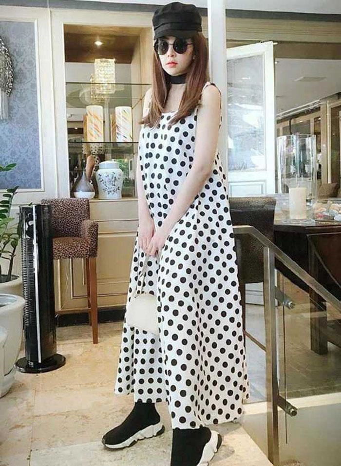 Ra đường tưởng gái còn son vì chọn đồ quá điệu ai ngờ cô ấy sắp đẻ đến nơi rồi - 18
