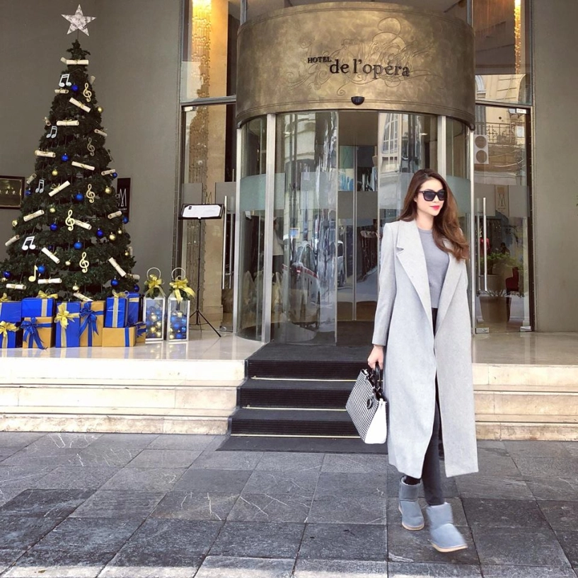 Street style tuần qua kỳ duyên khoe sắc đỏ độc tôn giữa dàn sao phối layer ấm áp - 1