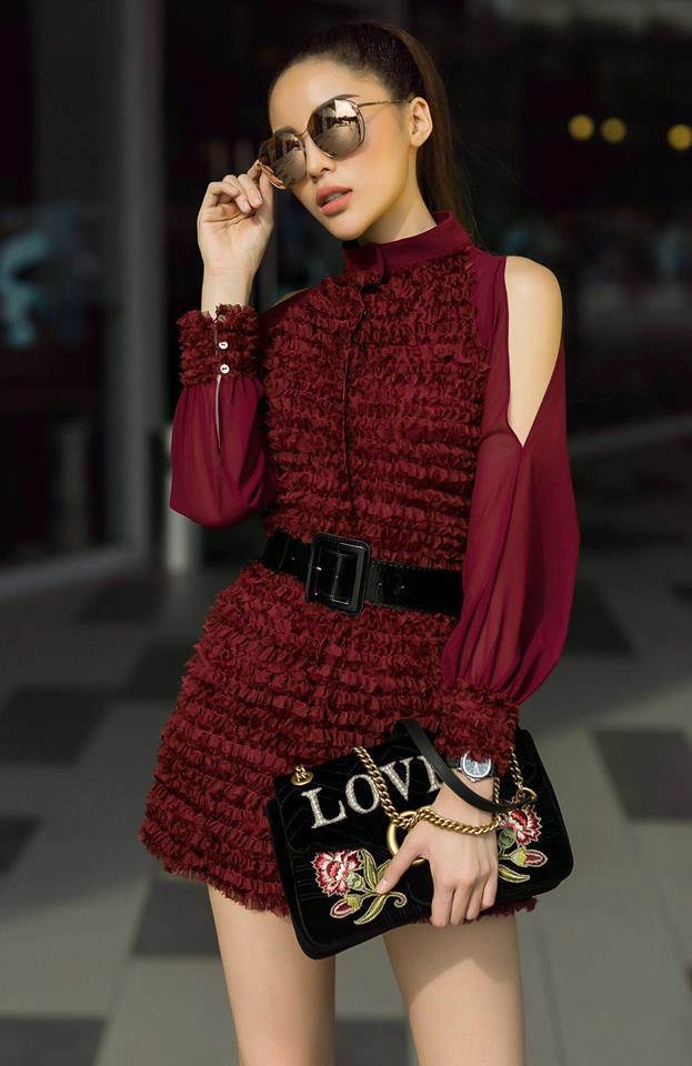 Street style tuần qua kỳ duyên khoe sắc đỏ độc tôn giữa dàn sao phối layer ấm áp - 5
