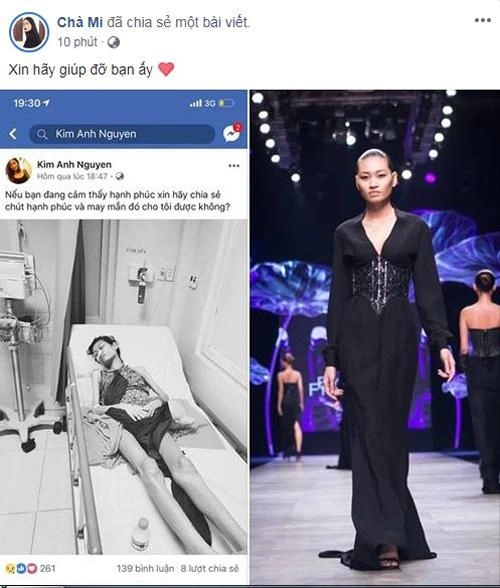 Thanh hằng hhen niê kêu gọi hỗ trợ người mẫu bị ung thư buồng trứng giai đoạn cuối - 8