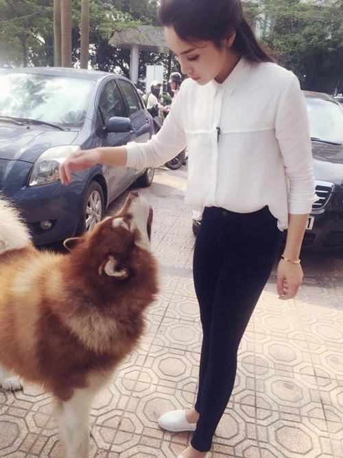 Thời trang dạo phố ngày càng tiến bộ của hh kỳ duyên - 3