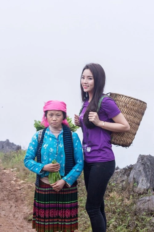 Thời trang dạo phố ngày càng tiến bộ của hh kỳ duyên - 9