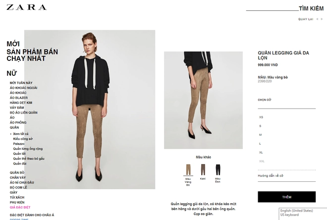 Thực hư chuyện zara hà nội lừa khách hàng và đòi kiện vì quần legging giá 999k - 2