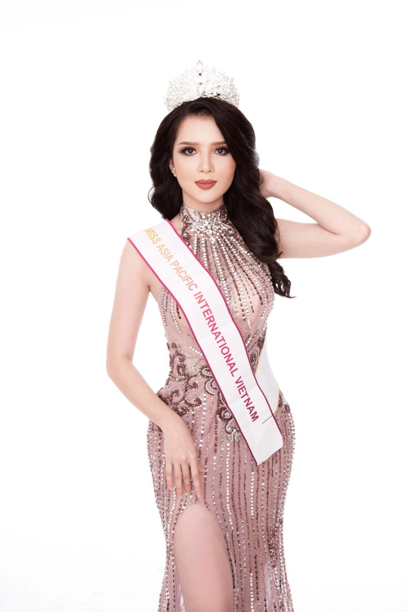 Thúy vi rạng rỡ trong trang phục dạ hội trước thềm chung kết miss asia pacific international - 4