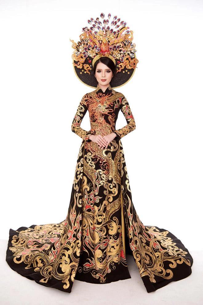 Thúy vi rạng rỡ trong trang phục dạ hội trước thềm chung kết miss asia pacific international - 7