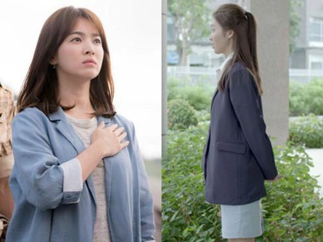 Trang điểm có thể thất bại nhưng khả ngân sao chép trang phục song hye kyo cũng đỉnh đó chứ - 3