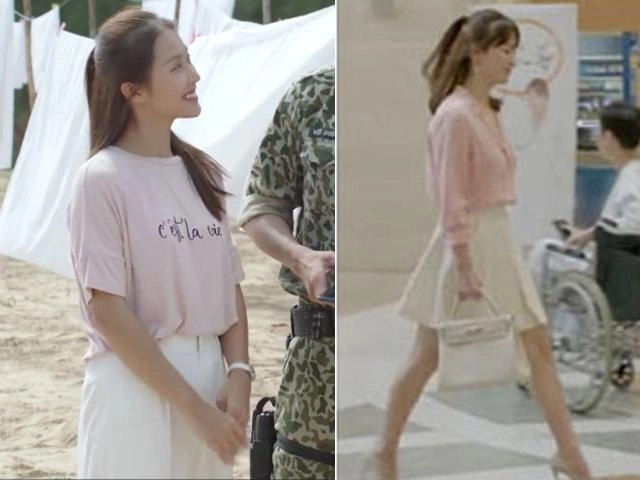 Trang điểm có thể thất bại nhưng khả ngân sao chép trang phục song hye kyo cũng đỉnh đó chứ - 5