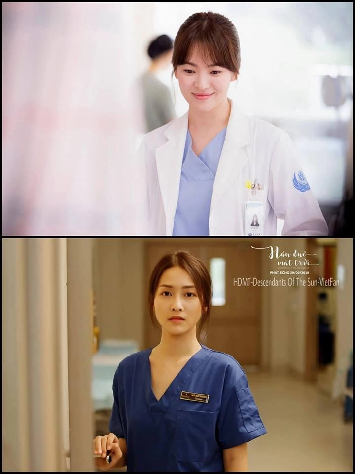 Trang điểm có thể thất bại nhưng khả ngân sao chép trang phục song hye kyo cũng đỉnh đó chứ - 6