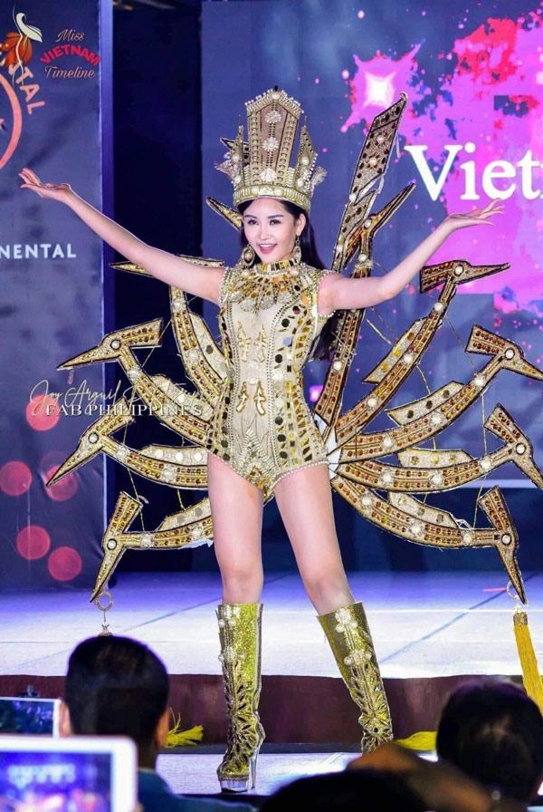 Trời ơi tin được không ngân anh đã chính thức lọt top 6 hoa hậu liên lục địa 2018 - 6