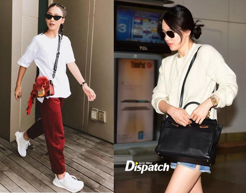 Trong phim mặc giống style nhưng ngoài đời khả ngân và song hye kyo lại khác hoàn toàn - 5