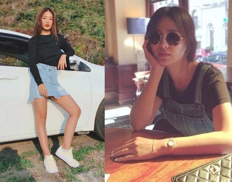 Trong phim mặc giống style nhưng ngoài đời khả ngân và song hye kyo lại khác hoàn toàn - 6