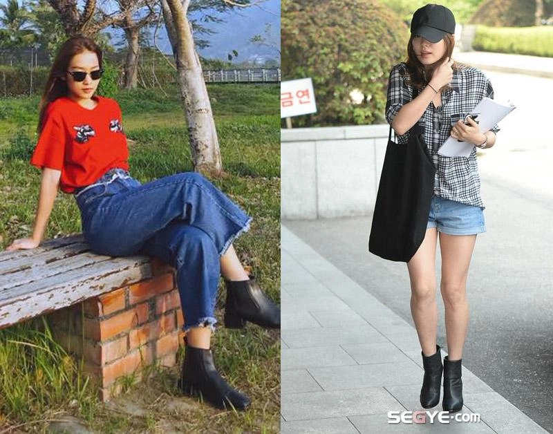Trong phim mặc giống style nhưng ngoài đời khả ngân và song hye kyo lại khác hoàn toàn - 10