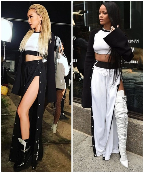 Từ nhái phong cách tóc tiên nghiện luôn thiết kế của rihanna - 2