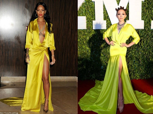 Từ nhái phong cách tóc tiên nghiện luôn thiết kế của rihanna - 10